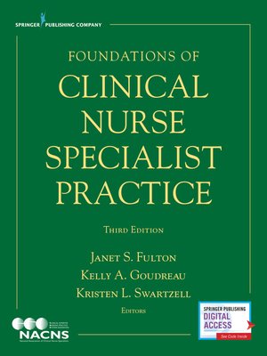 cover image of Foundations of Clinical Nurse Specialist Practice
